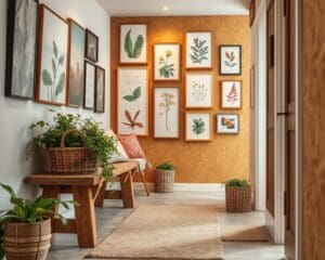 Wie dekorierst du deine Hausflurwand?