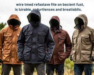 Welche Jacken sind wetterfest für Außendienstler?