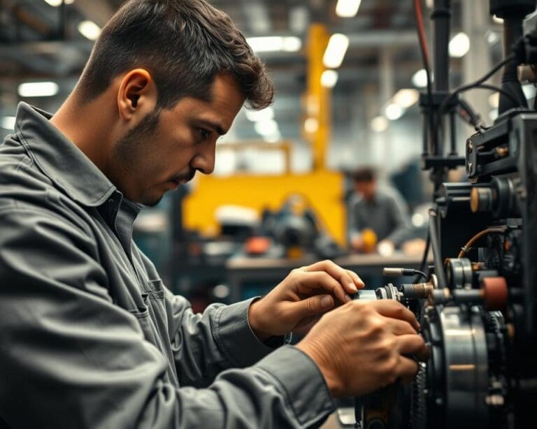 Wie arbeitet ein Techniker in der Wartung?