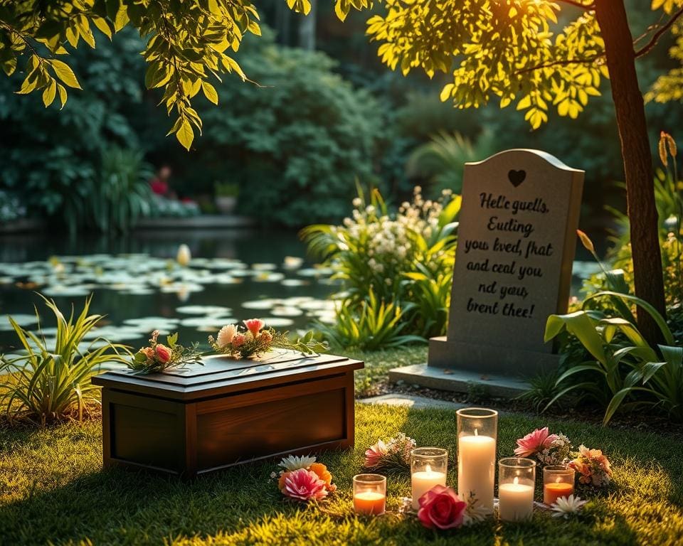 Wie kann ich mein Haustier im eigenen Garten bestatten?