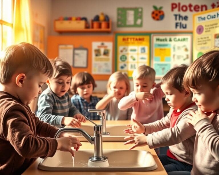 Wie schützt man Kinder vor Grippe?