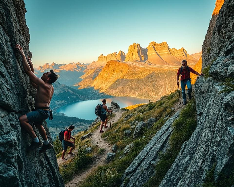 Welche Outdoor-Aktivitaeten motivieren Maenner?