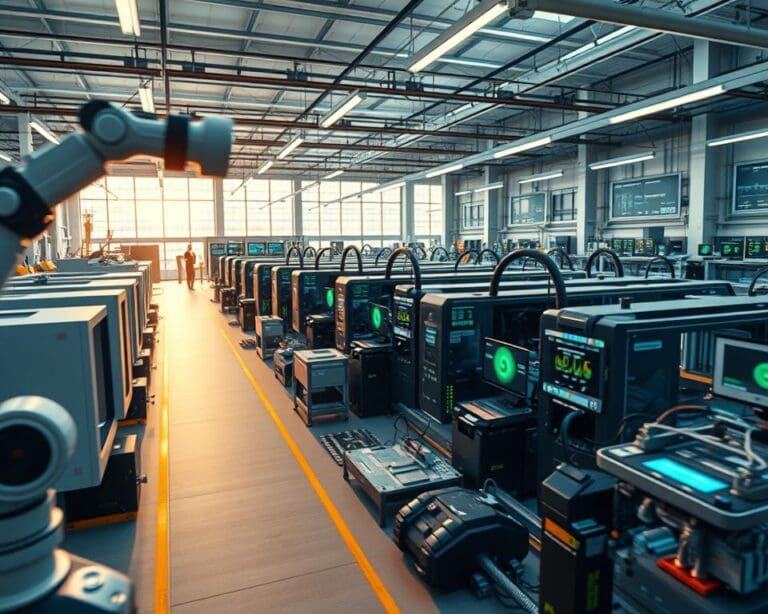 Wie optimieren digitale Werksmodelle Produktionsabläufe?