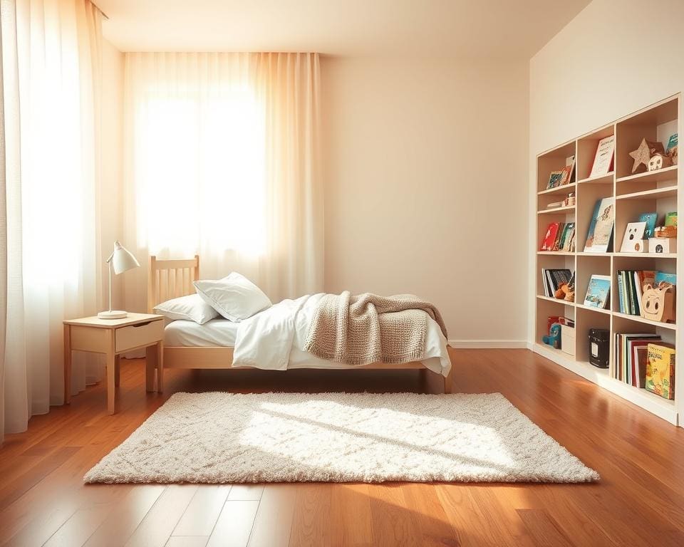 Wie richten Sie ein ruhiges Kinderzimmer ein?