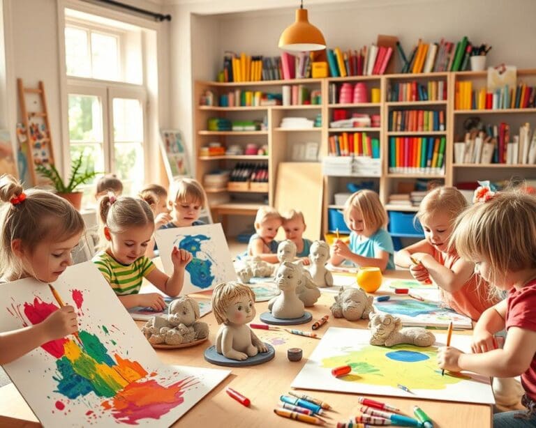 Wie unterstuetzen Sie Kinder in ihrer Kreativitaet?