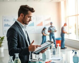 Was leistet ein Qualitätsmanager im Reinigungsprozess?