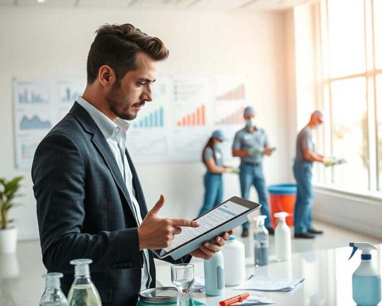 Was leistet ein Qualitätsmanager im Reinigungsprozess?