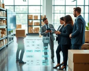 Wie unterstützt ein Logistikdienst interne Abläufe?