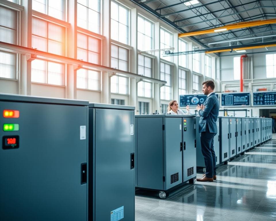 Wie verbessern industrielle Stromspeicher die Energieeffizienz?
