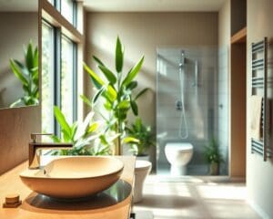 Welche Badezimmerlösungen sparen Wasser?