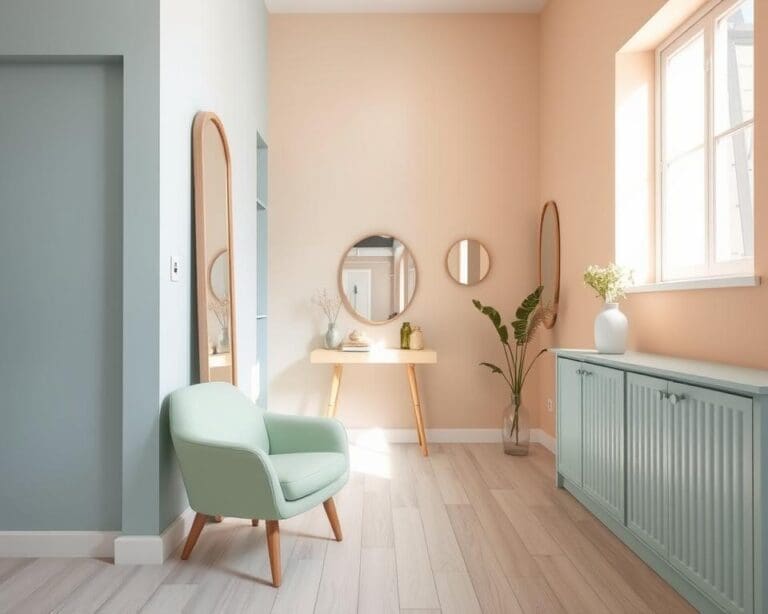 Welche Farben vergrößern kleine Räume optisch?