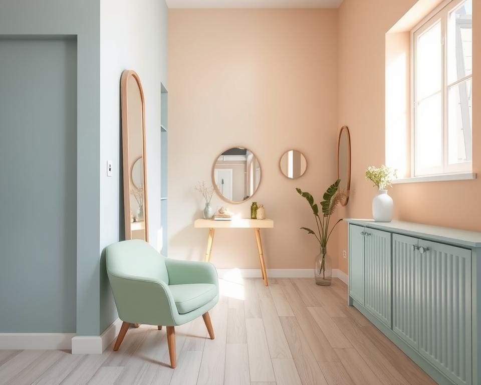 Welche Farben vergrößern kleine Räume optisch?