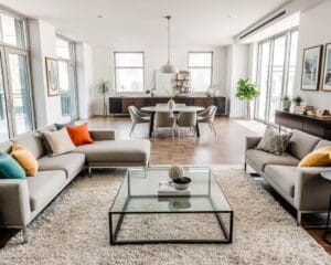 Welche Möbel eignen sich für offene Wohnbereiche?