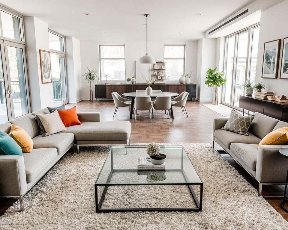 Welche Möbel eignen sich für offene Wohnbereiche?