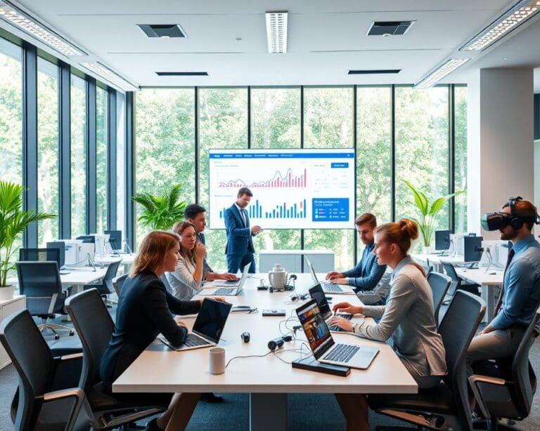 Wie unterstützen technische Lösungen moderne Arbeitsplätze?