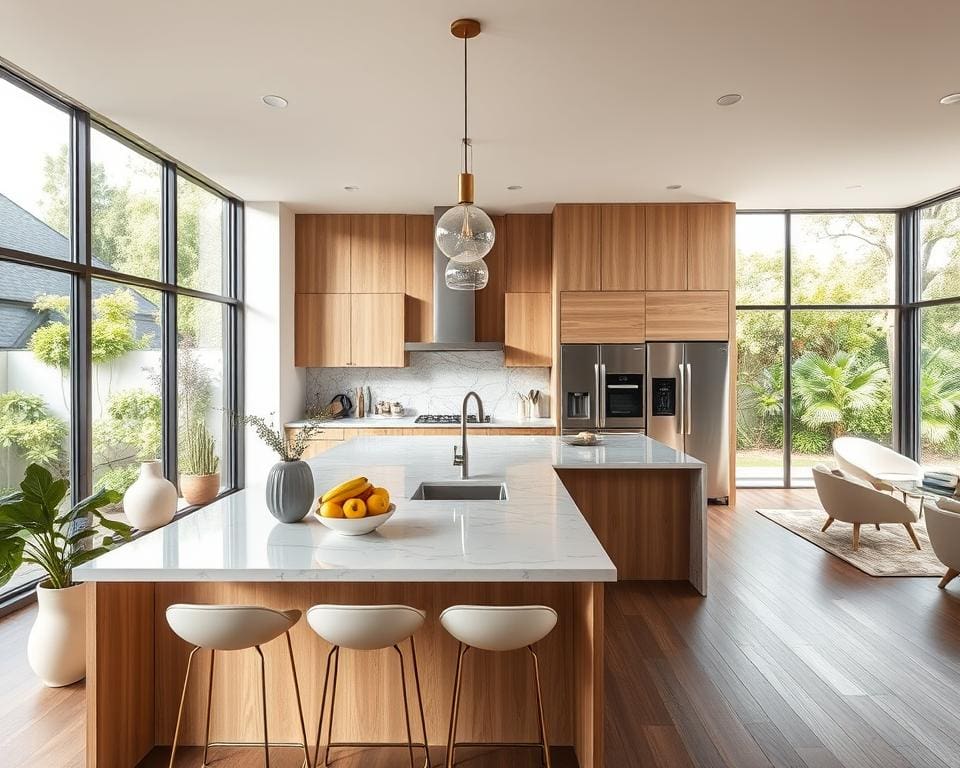 Wie gestaltet man eine moderne Wohnküche?