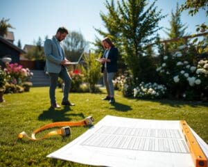 Wie plant man eine Holzterrasse im Garten?