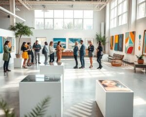 Wie plant man eine offene Galerie?