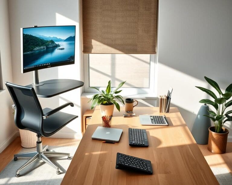 Wie richtet man ein Homeoffice ergonomisch ein?