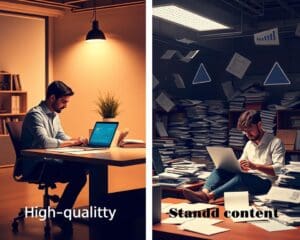 Wodurch unterscheiden sich hochwertige SEO Texte von Standard-Content?