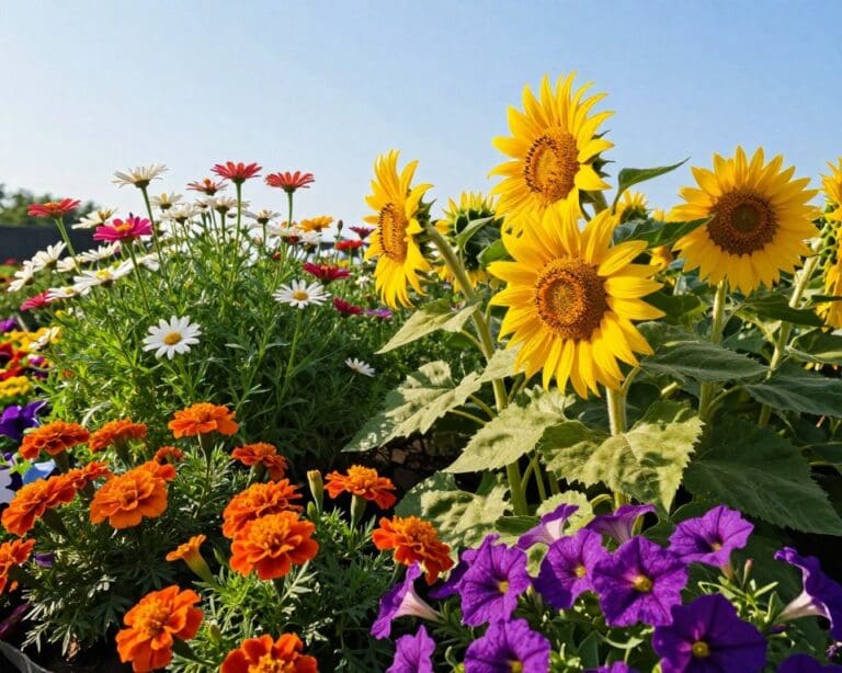 Welche Blumen eignen sich für sonnige Beete?