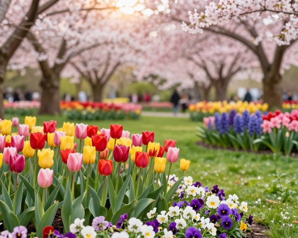 Welche Blumen passen zum Frühling im Garten?