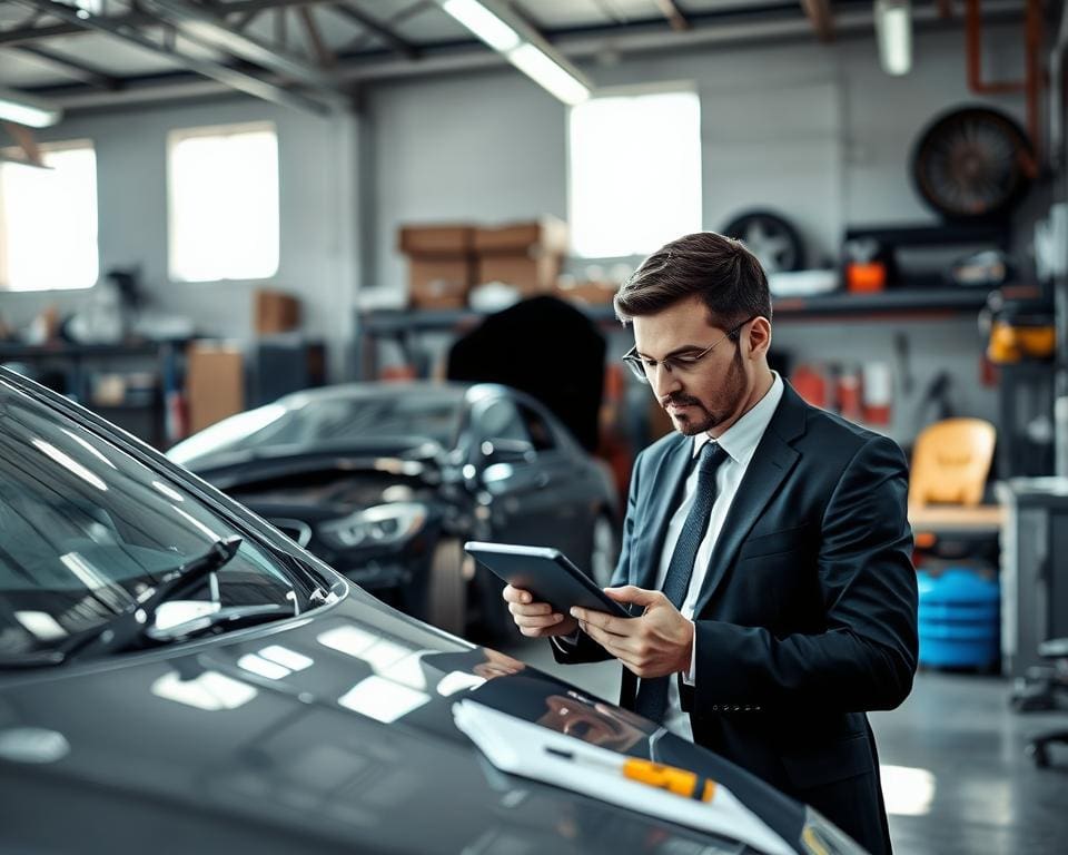 Wie erstellt ein Kfz Gutachter ein Unfallgutachten?