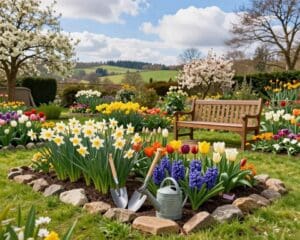 Wie gestaltet man einen Frühlingsgarten richtig?