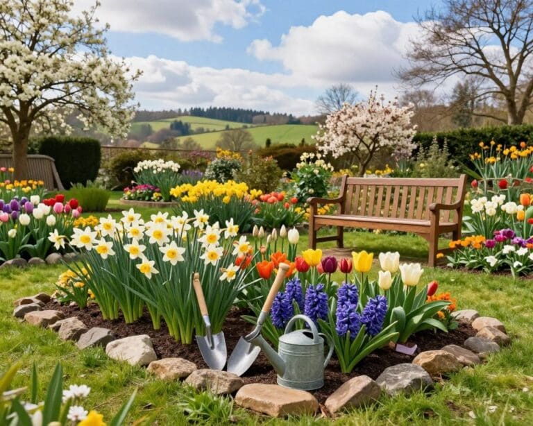 Wie gestaltet man einen Frühlingsgarten richtig?