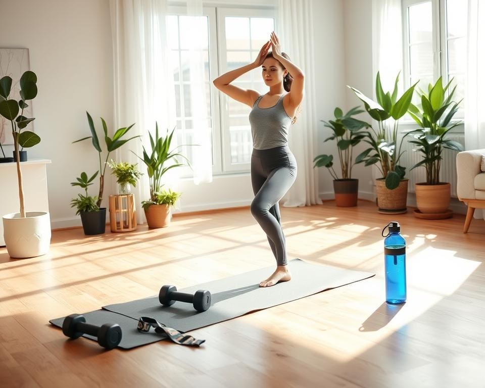 Fitness Routinen Alltag