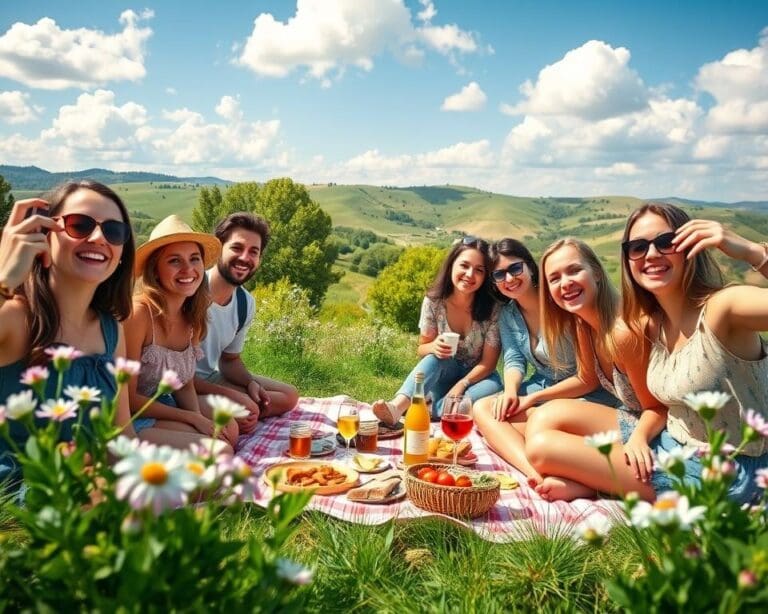 Tagesausflug Freunde