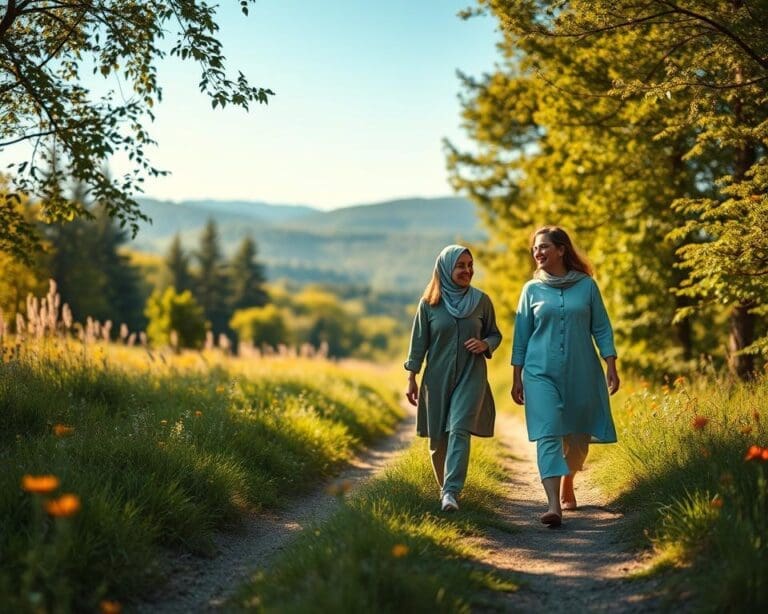 Spaziergänge mentale Gesundheit
