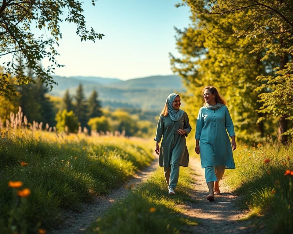 Spaziergänge mentale Gesundheit