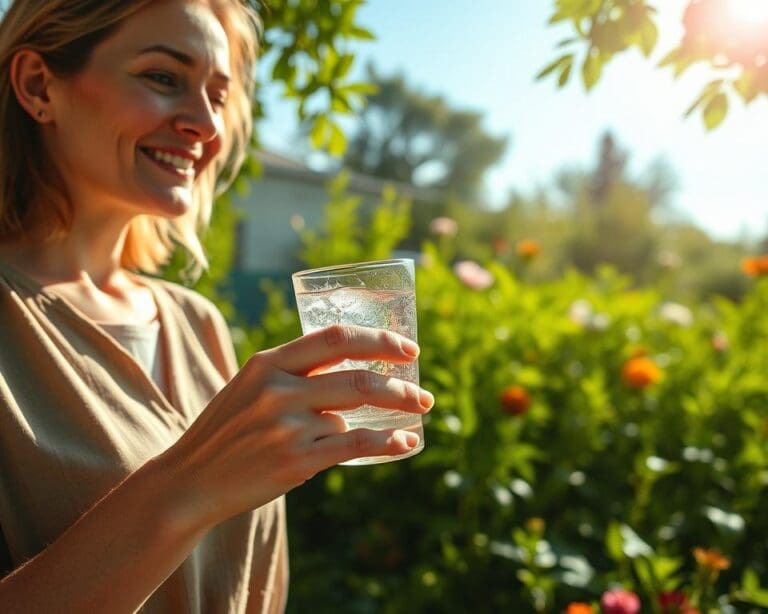 Wasser trinken