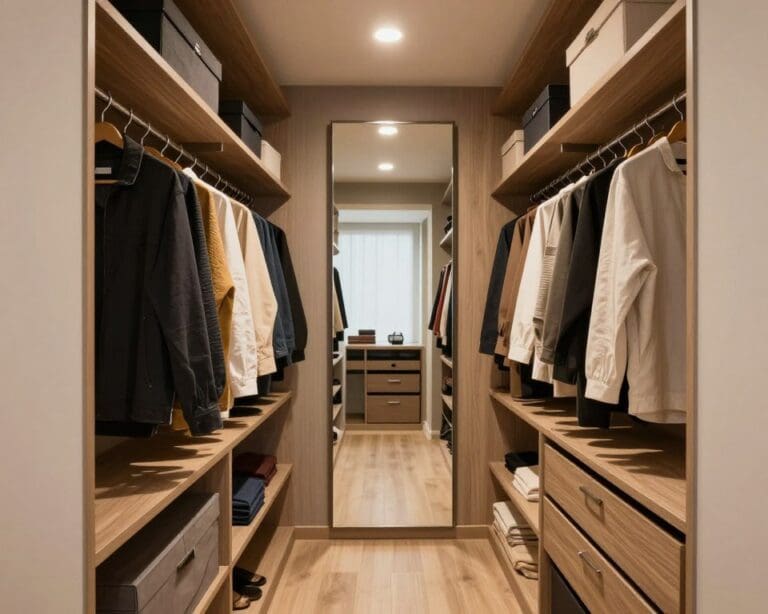 begehbarer Kleiderschrank