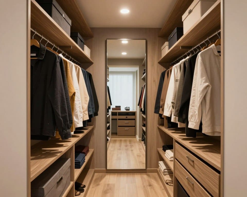 begehbarer Kleiderschrank