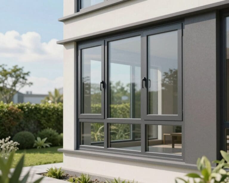dreifach verglaste Fenster