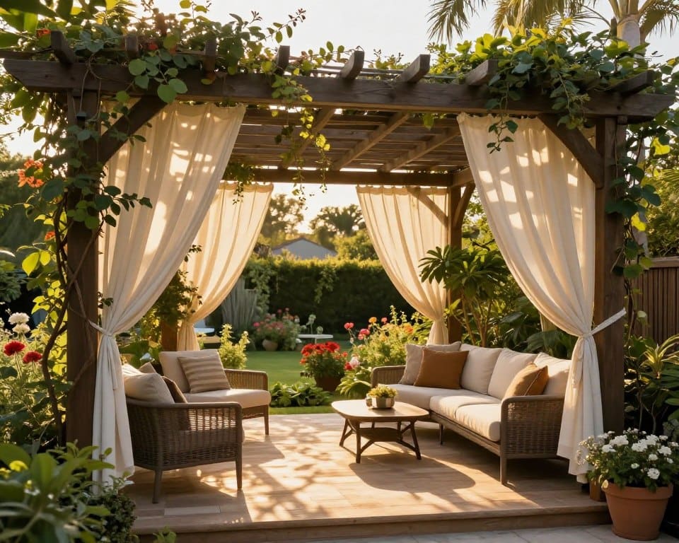 Pergola oder Terrassenüberdachung